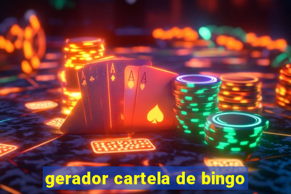 gerador cartela de bingo